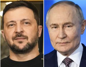 Putin and Zelenskyy